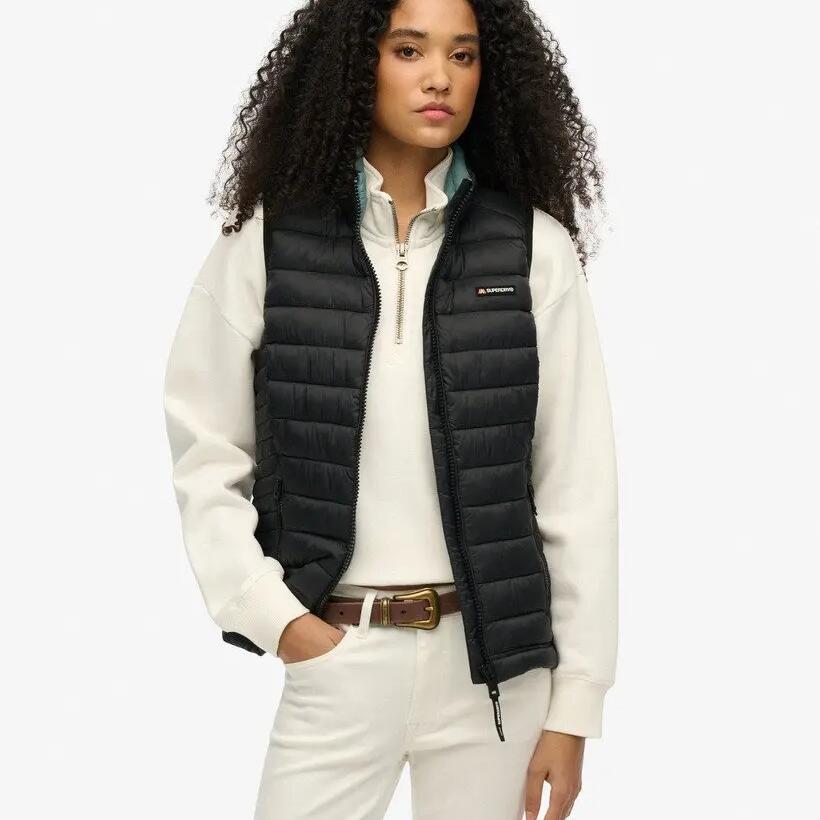 Women's sleeveless down jacket Superdry Fuji Lite