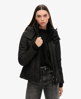 Winddichte Kapuzenjacke mit Logo
