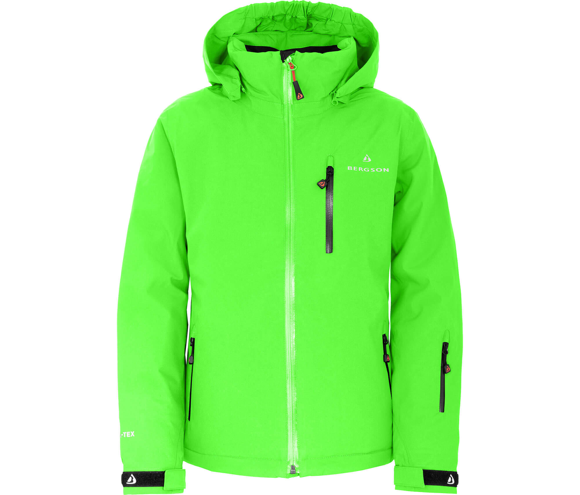 Skijacke ultimativer Schutz und Komfort für junge Abenteurer! Grün 2/7