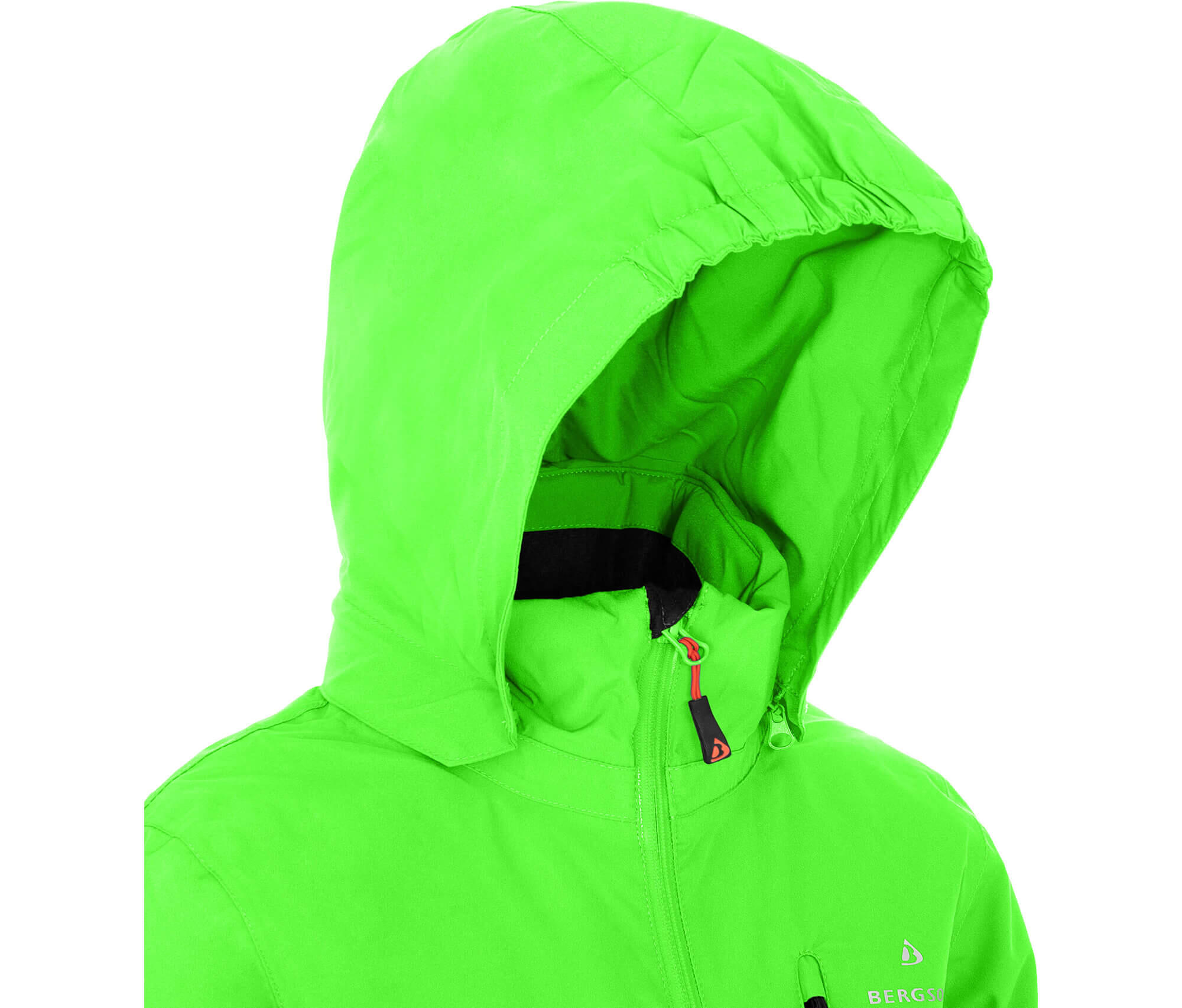 Skijacke ultimativer Schutz und Komfort für junge Abenteurer! Grün 6/7