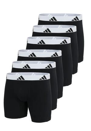 Adidas Basic Boxer Brief Men Herren Unterhose Shorts Unterwäsche 6er Pack