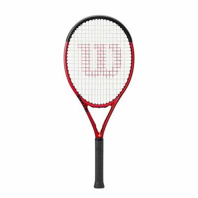 Tennisraket wilson clash 26 v2.0 rood