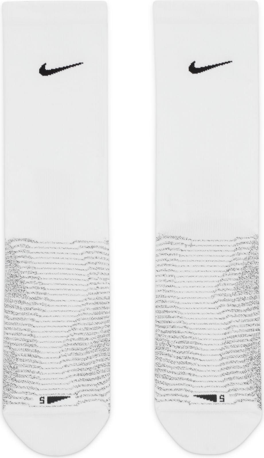 Calzini NikeGrip Vapor Strike Unisex, Bianco/Nero, DH6613-100, 8-9.5 3/3