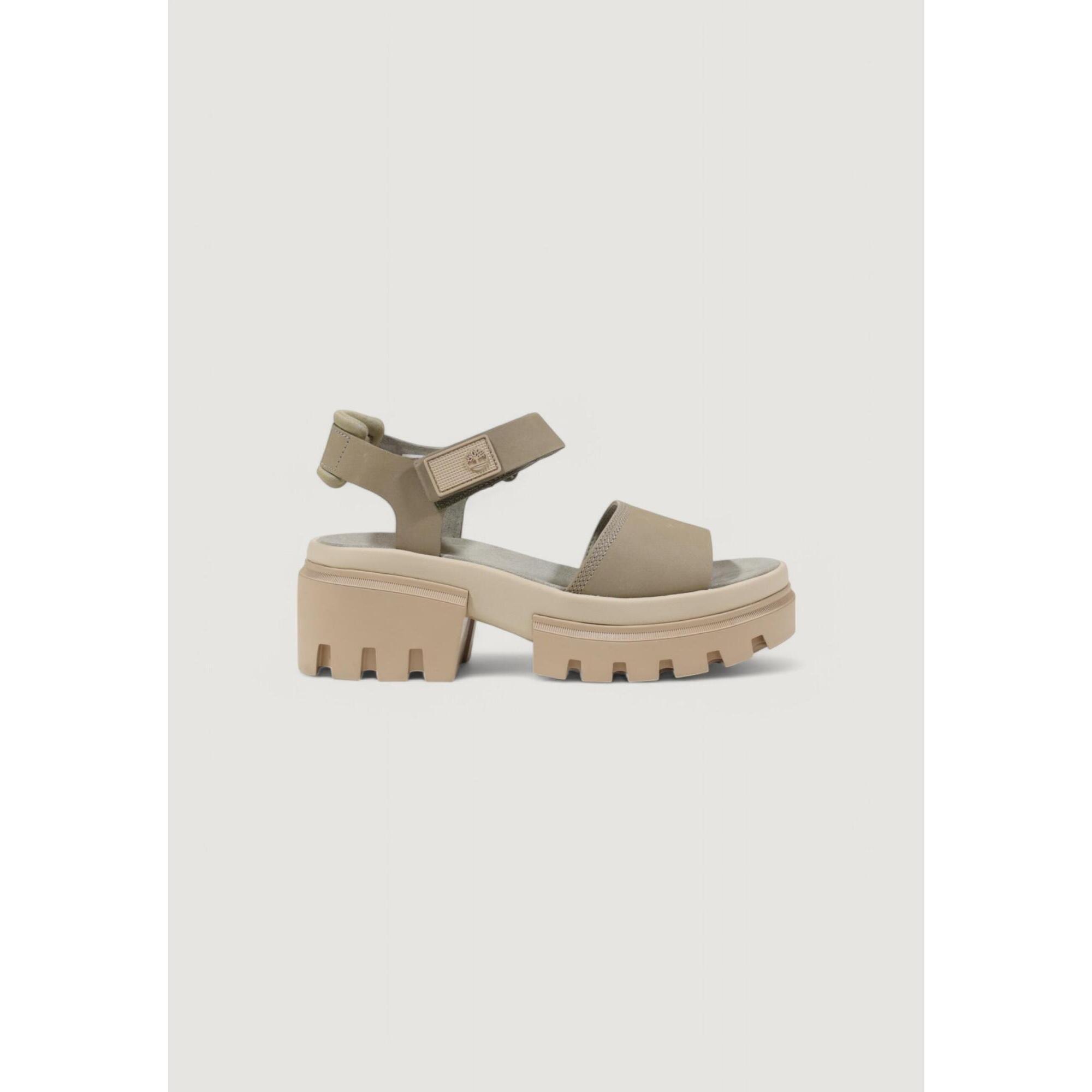 Timberland - Chaussures De Sport Everleigh Backstrap Femme Beige - Sandales - Beige - Decathlon