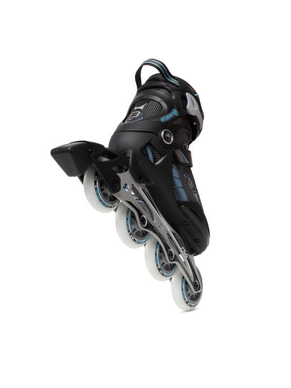 Fila Pattini in Linea MIZAR 80 LADY BLACK/LIGHTBLUE 38 3/5