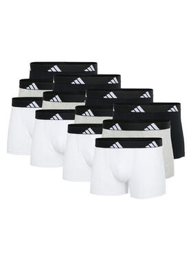 Adidas Basic Boxer Trunk Men Herren Unterhose Shorts Unterwäsche 12er Pack
