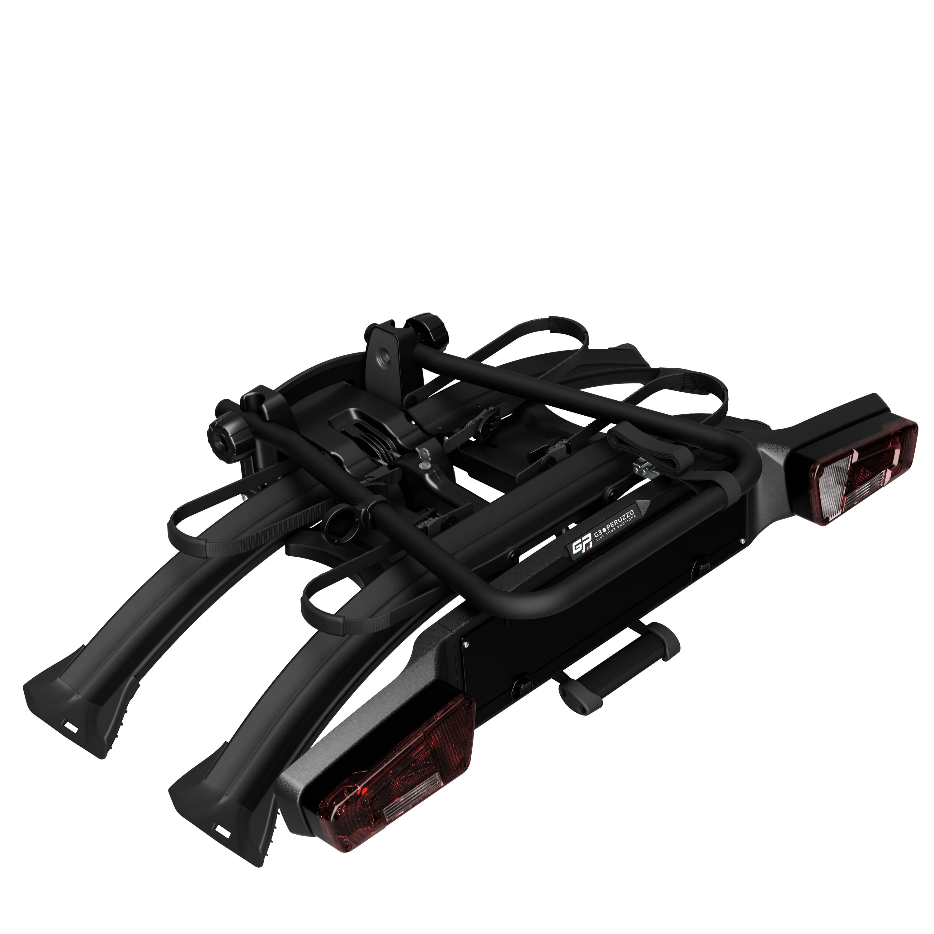 Peruzzo GP Verve - Portabici gancio traino per 2 e-bike 4/6