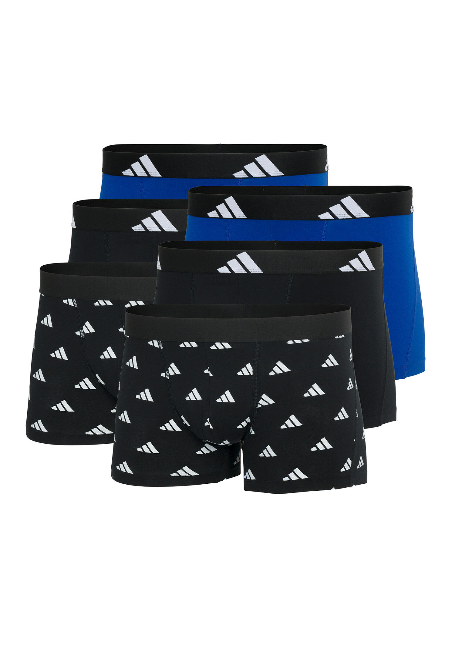 ADIDAS Adidas Basic Boxer Trunk Men Herren Unterhose Shorts Unterwäsche 6er Pack