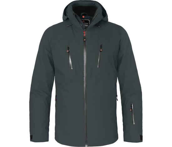 Herren Skijacke & Winterjacke wattiert 20000 mm Wassersäule Grau
