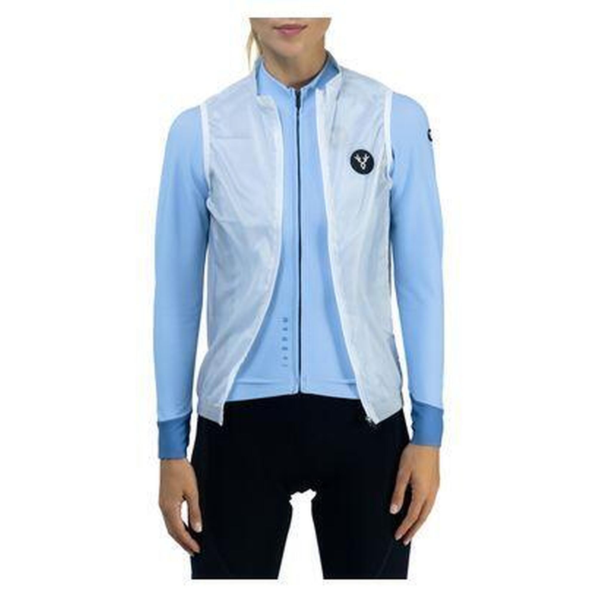 Lebram - Veste Sans Manches Femme Lebram Training Blanc Crème - Veste - Blanc|gris - Decathlon