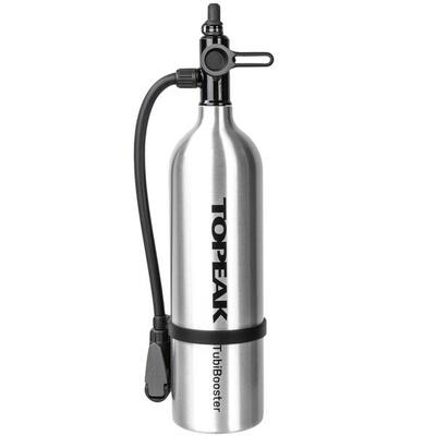 Topeak CO2 Kartuschenpumpe TubiBooster. Silber