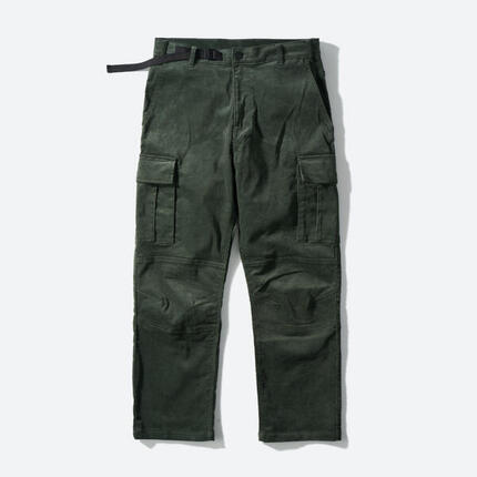 District Corduroy Cargo Olive