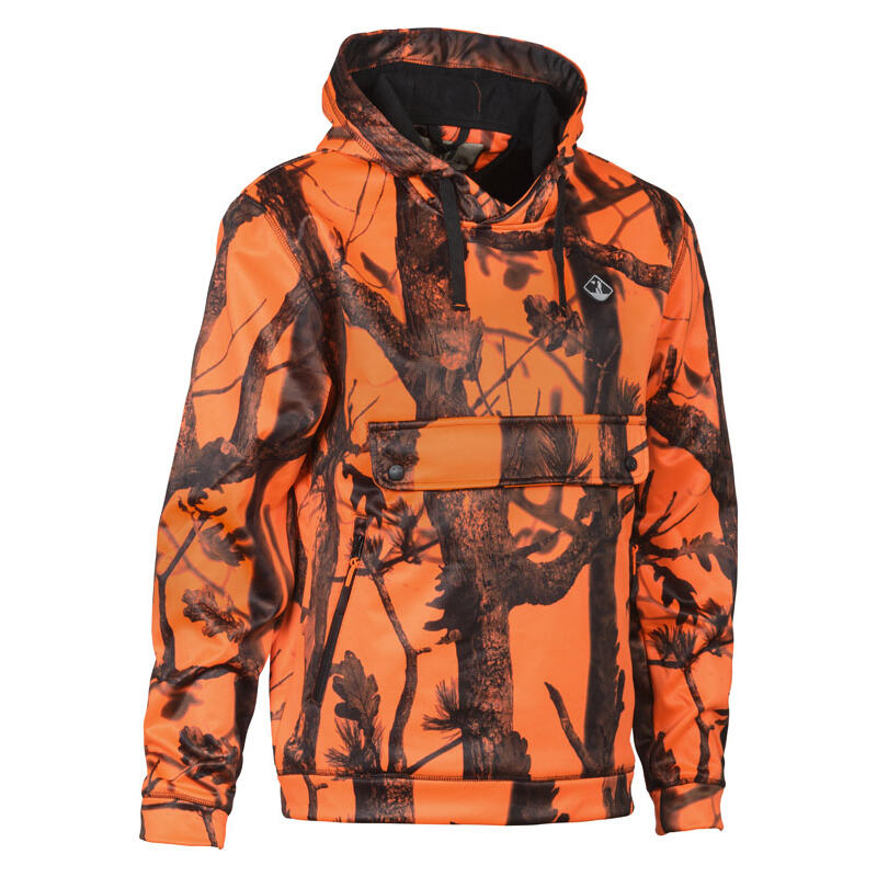 Percussion - Sweatshirt À Capuche Percussion - Sweat-shirt - Noir|orange - 52 2xl - Decathlon