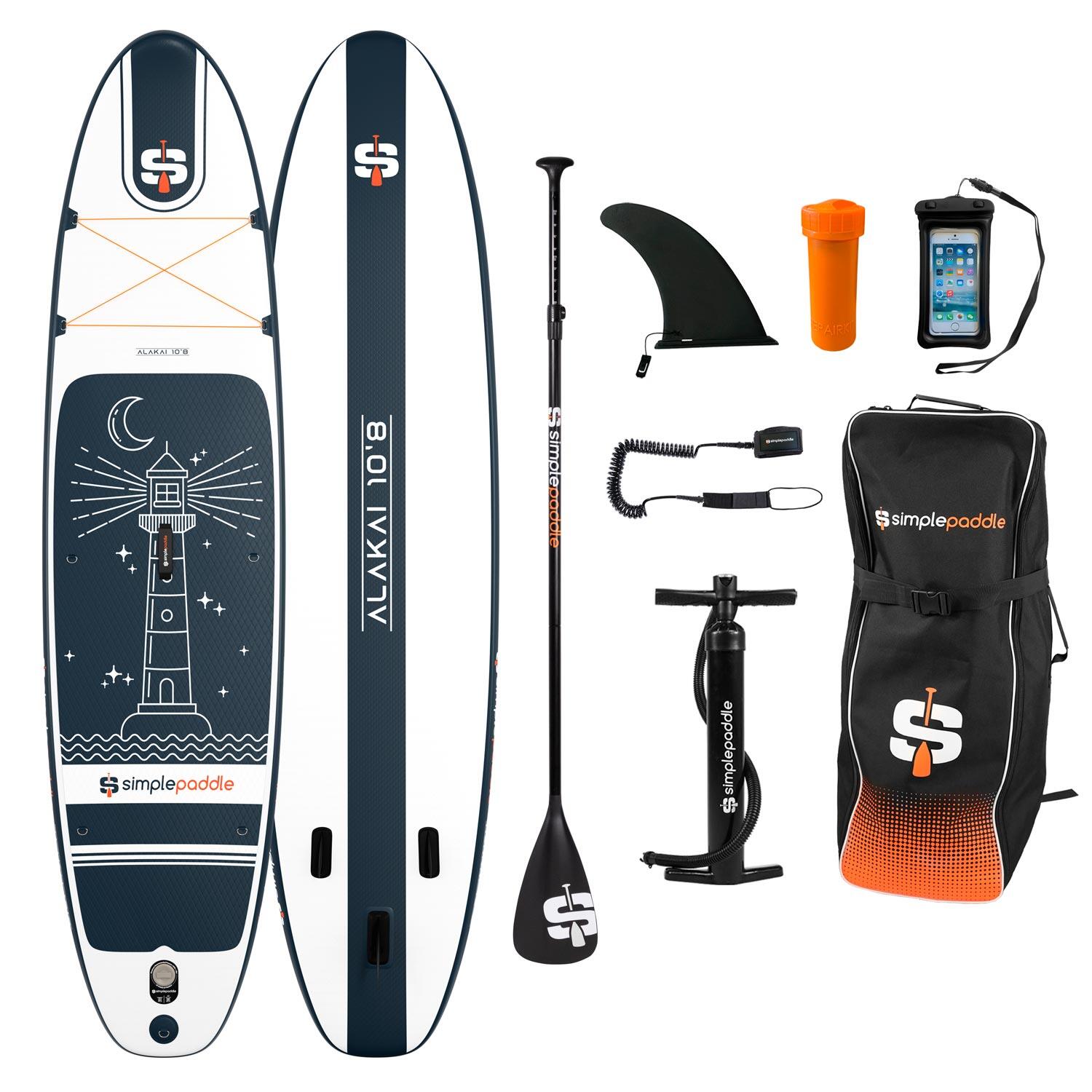 SIMPLE PADDLE Paddle Hinchable ALAKAI 10'8 (325 x 81 x 15 cm) pack completo