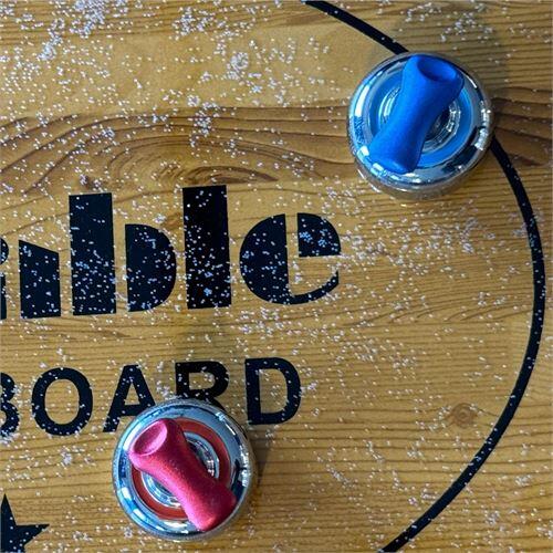 TopTable Shuffleboard palets small 30 mm, lot de 4 bleus et 4 rouges 2/3
