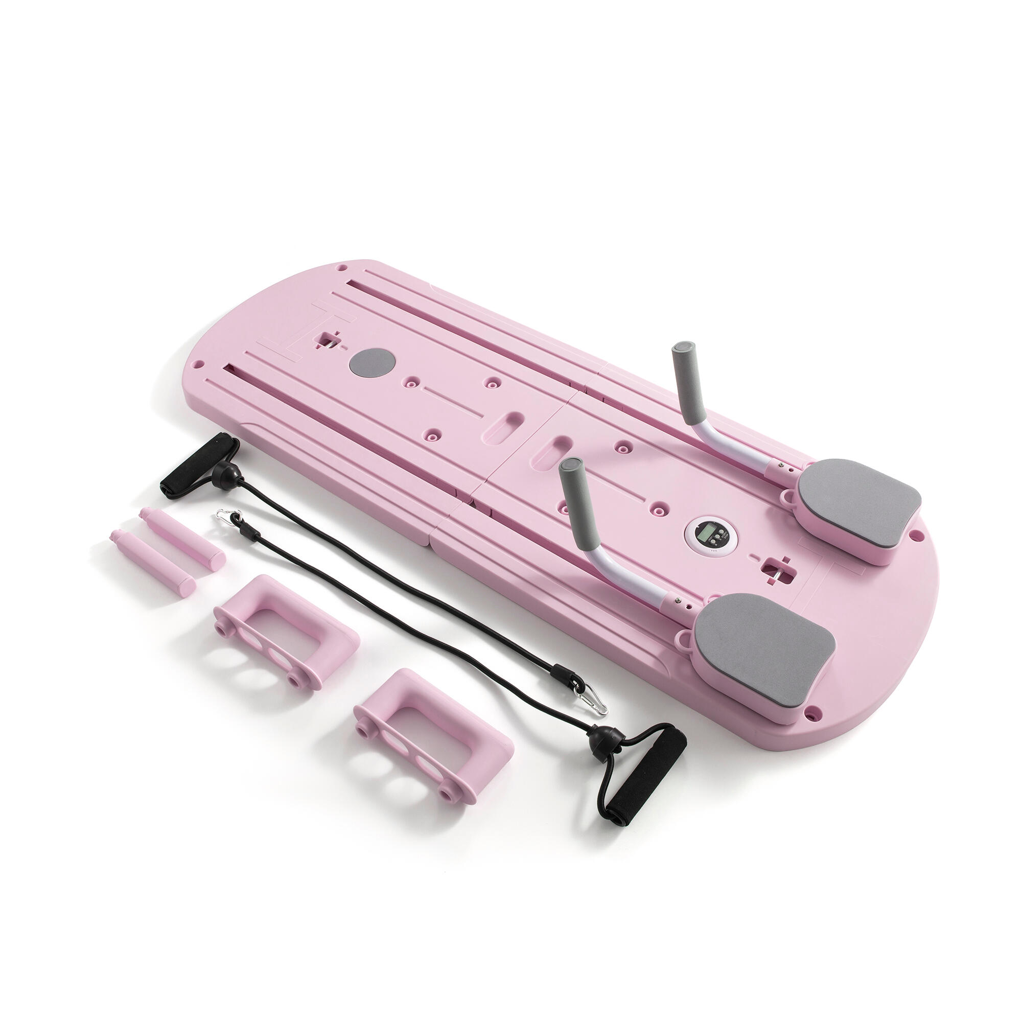 MYGA Tragbares Pilates Reformer Set - Rosa