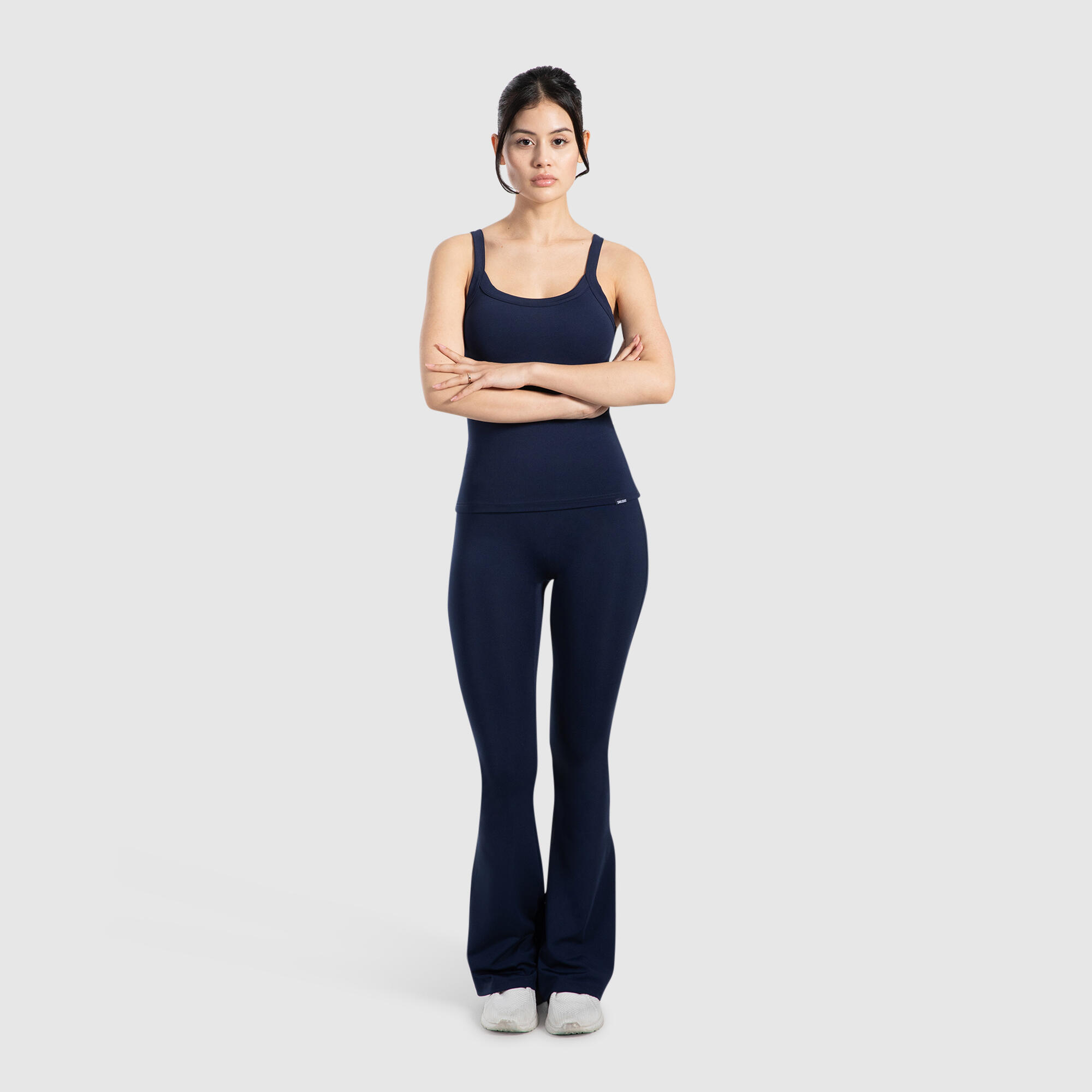 Damen Schlagleggings Leonora Marineblau 3/5
