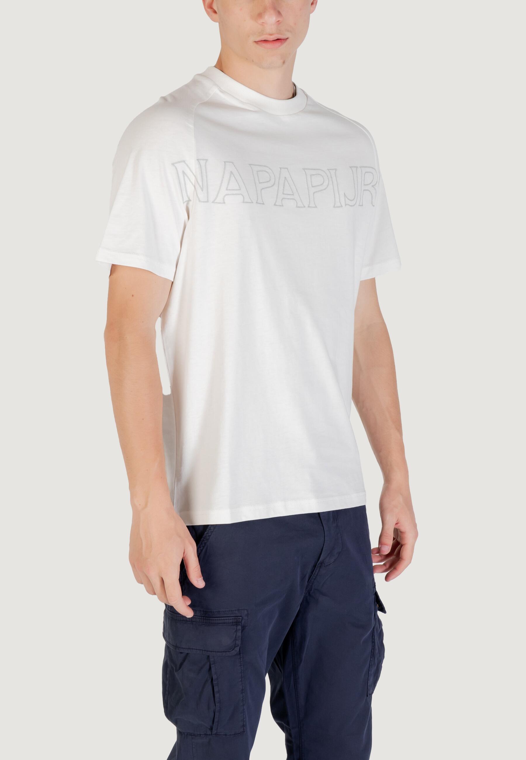 t-shirt crop top S-AMBRA SS HOMME ivoire 3/4
