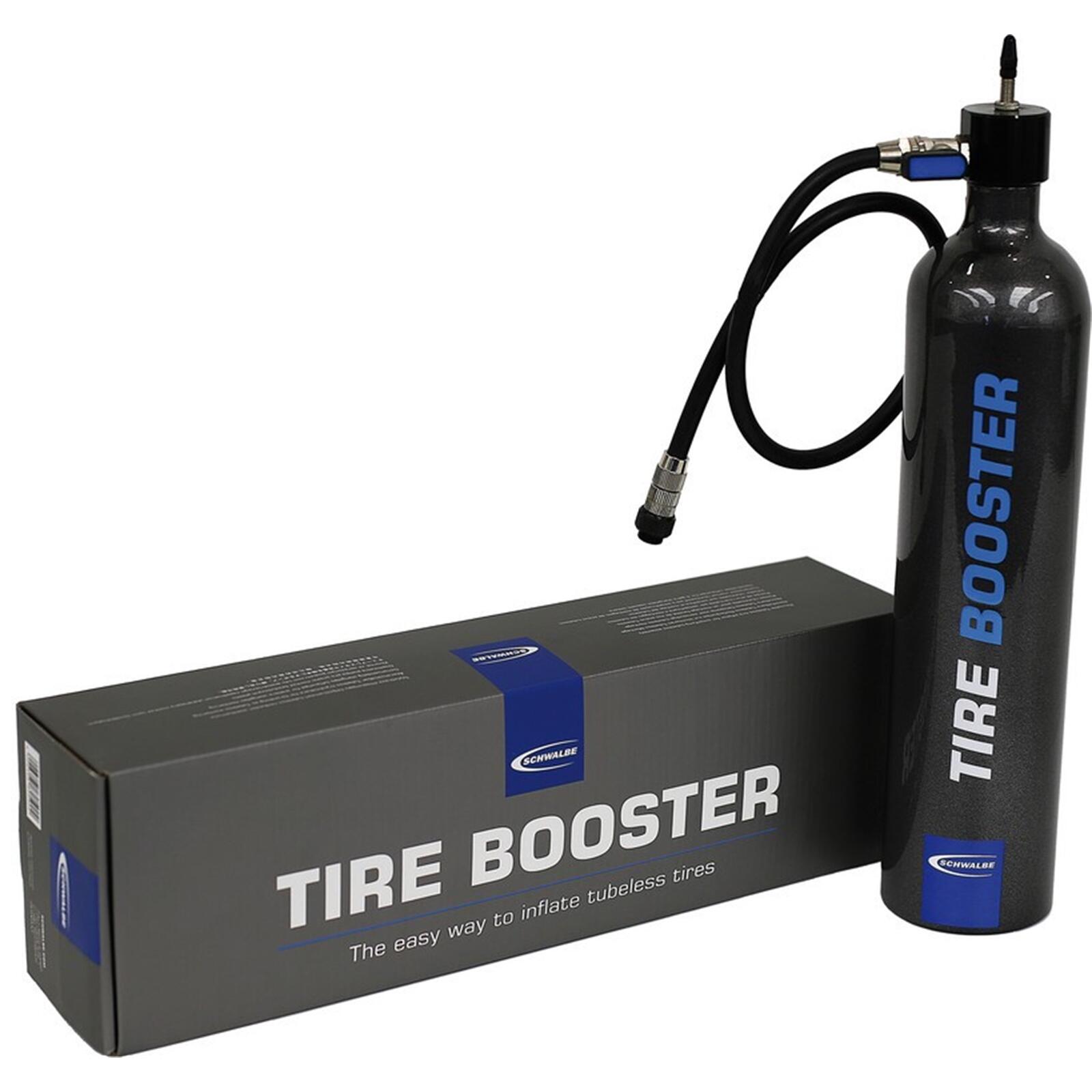 Schwalbe - Pompe Compresseur Schwalbe Tire Booster Tubeless - Embout De Pompe - Bleu|noir - No Size - Decathlon