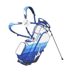 Sac de Golf Mizuno Tour Staff 2025 – Sac trépied – Blanc Bleu