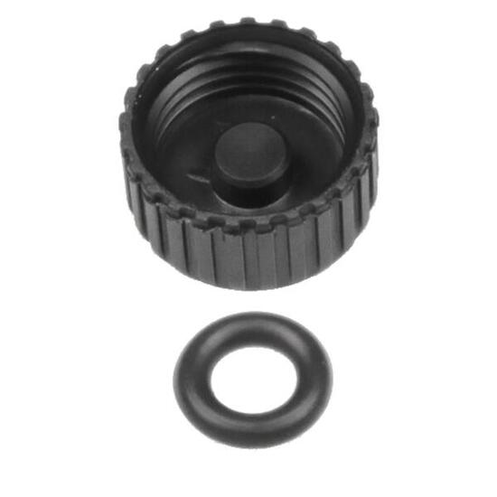 Topeak Schlauchanschlusskappe für JoeBlow Sport, Schwarz