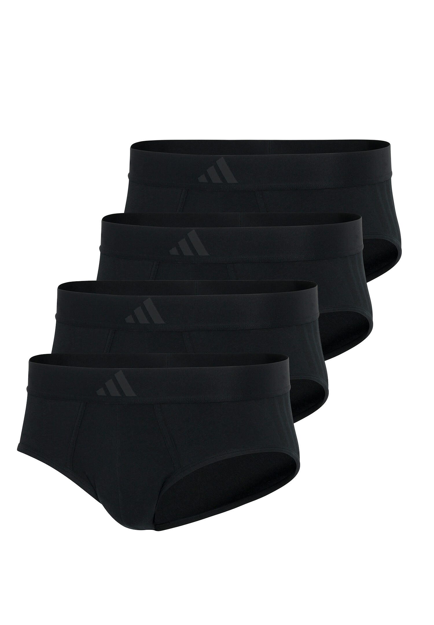ADIDAS Adidas Basic Brief Men Herren Unterhose Slip Unterwäsche 4er Pack