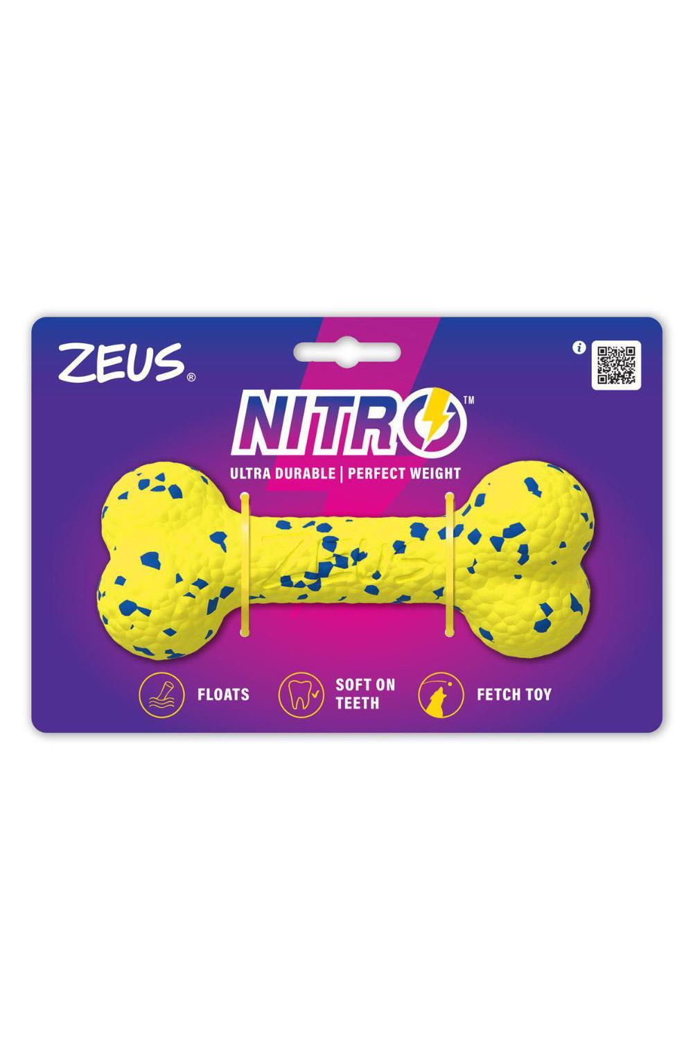 Zeus Nitro Bendy Bone Dog Toy 1/7