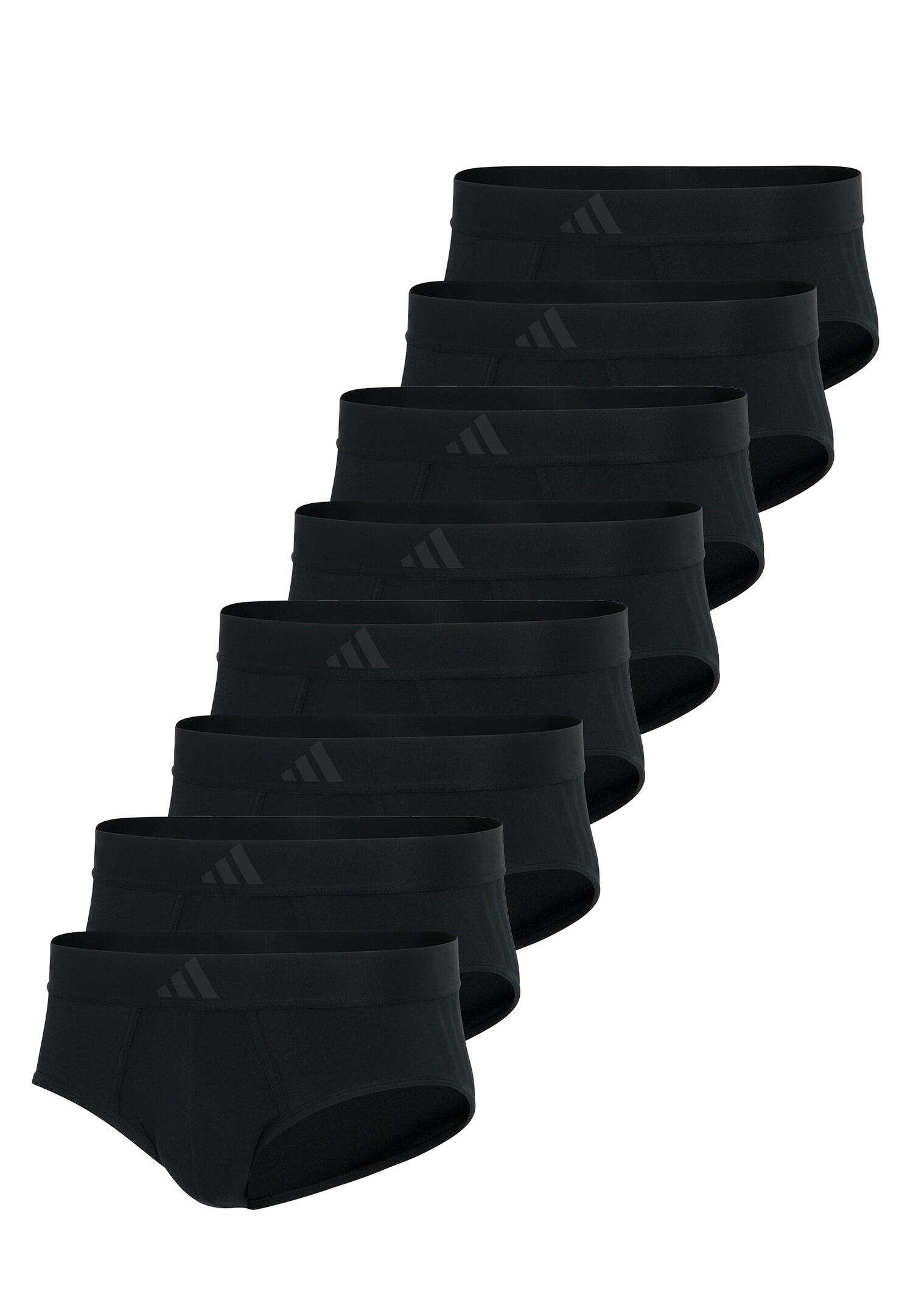 ADIDAS Adidas Basic Brief Men Herren Unterhose Slip Unterwäsche 8er Pack