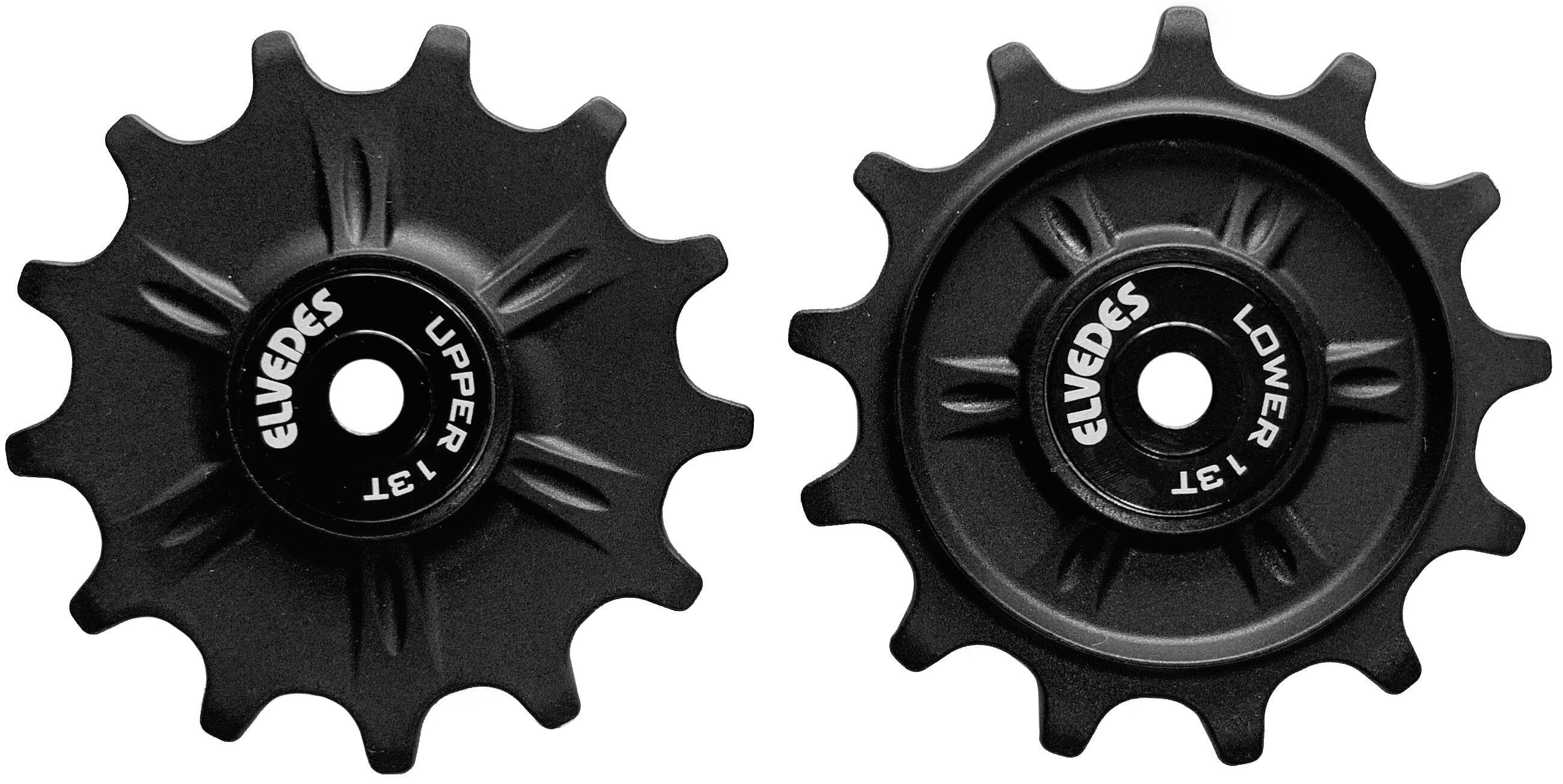 Kit Galets de derailleur vélo Elvedes Shimano M9100/8100/7100 3/3