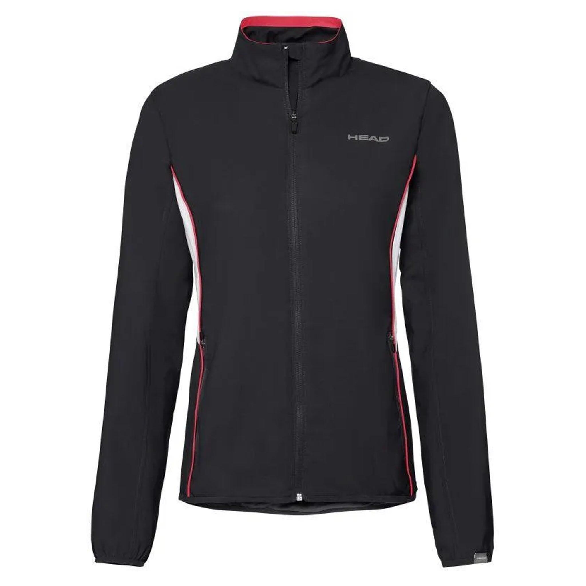 Head Club Logo Womens Black Jacket 1/1