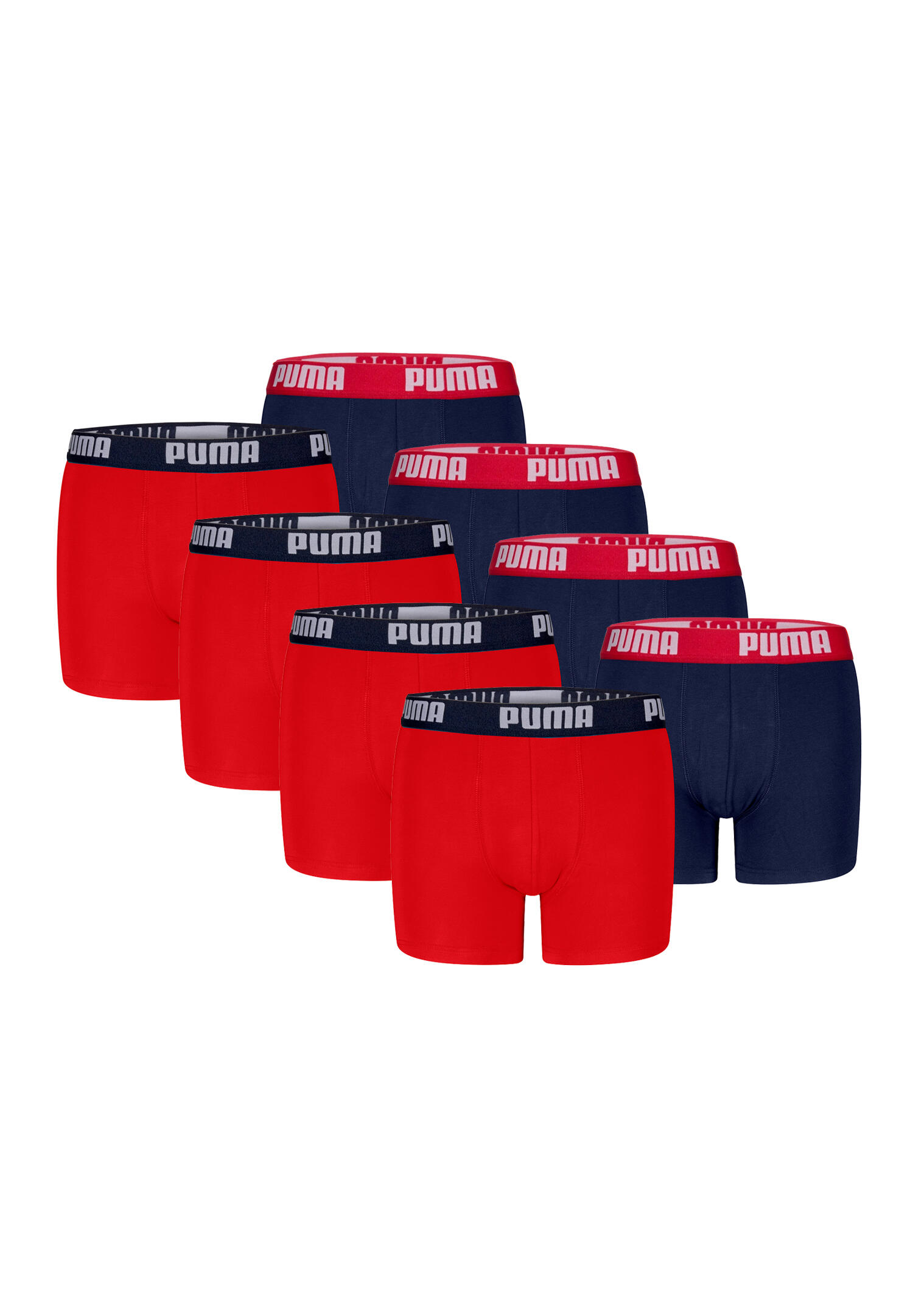 PUMA Puma Boxershorts Jungen Kinder Unterhose Unterwäsche 8 er Pack