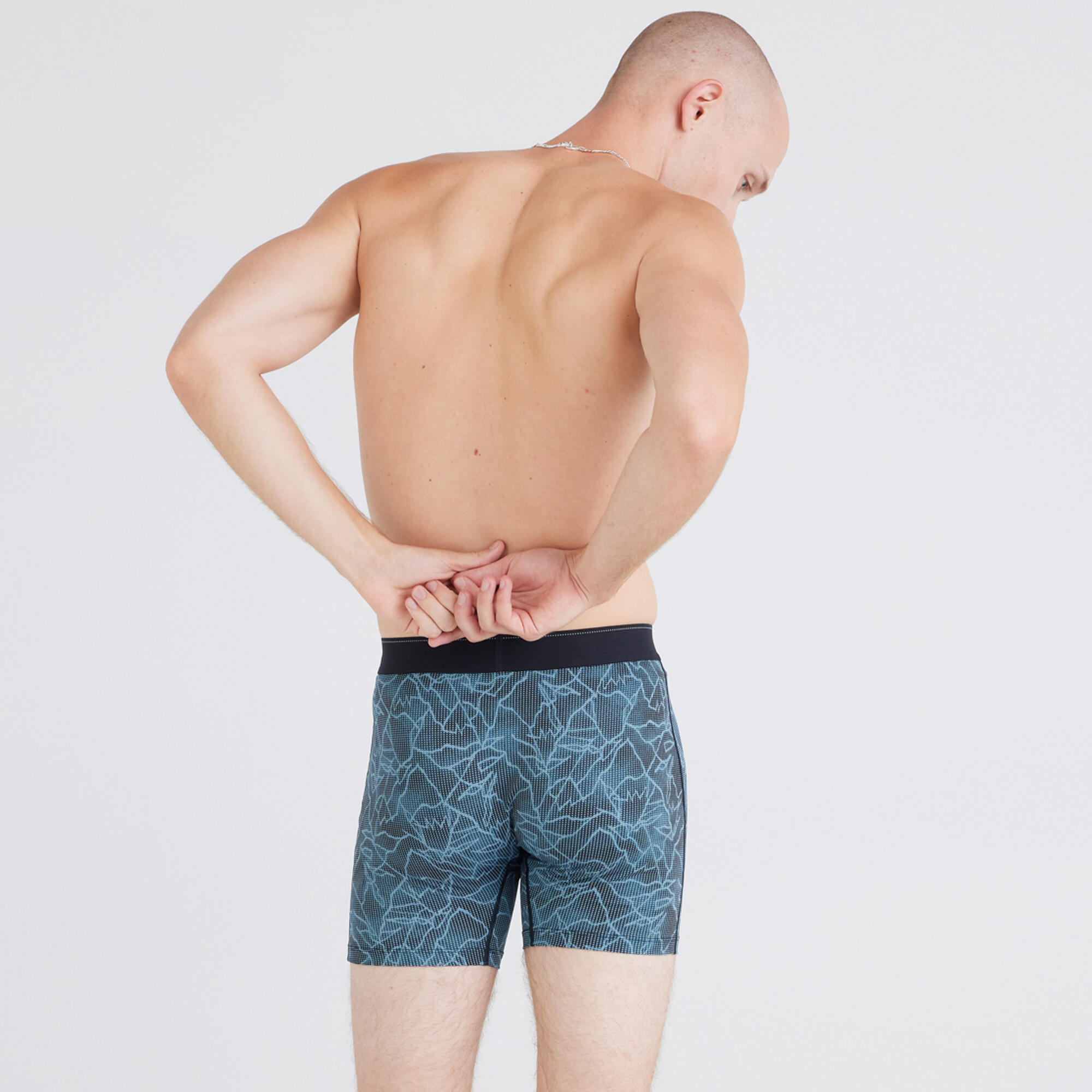 SAXX Men's 6" Quest Quick Dry Mesh Boxer Briefs 4/6
