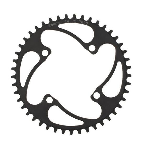 Alu-Krone 4 Gewindeschrauben Rennen 104 mm 3/32" 43,7T