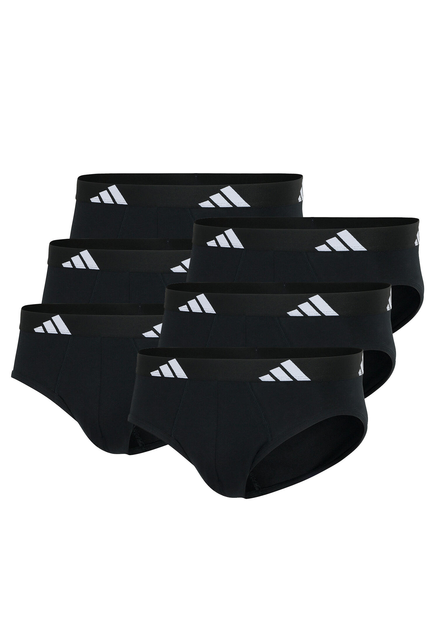 ADIDAS Adidas Basic Brief Men Herren Unterhose Slip Unterwäsche 6er Pack