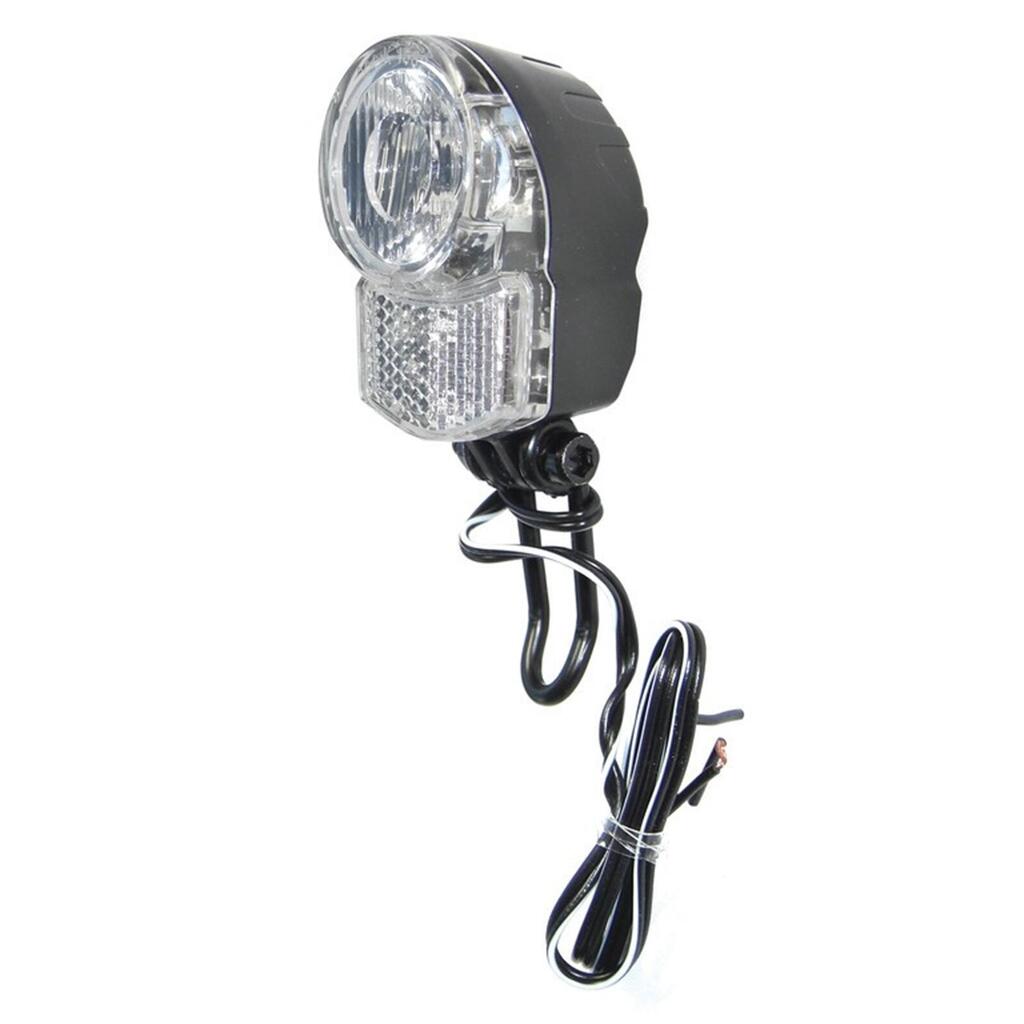 reflective front bike light with bracket 25 lux Buchel Uni Led Pro Dynamo