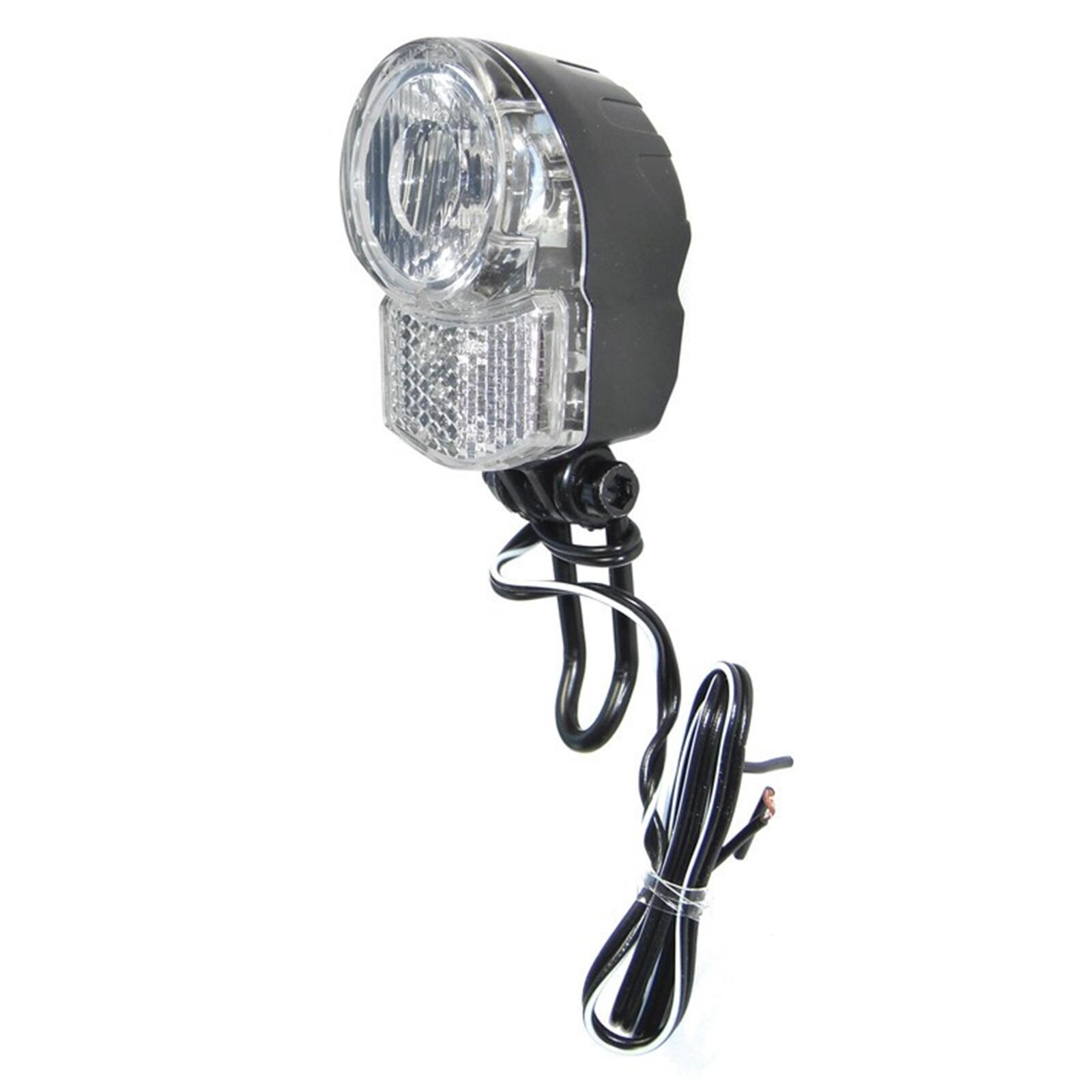 BÜCHEL Fanalino anteriore riflettente bici con staffa 25 lux Buchel Uni Led Pro Dynamo