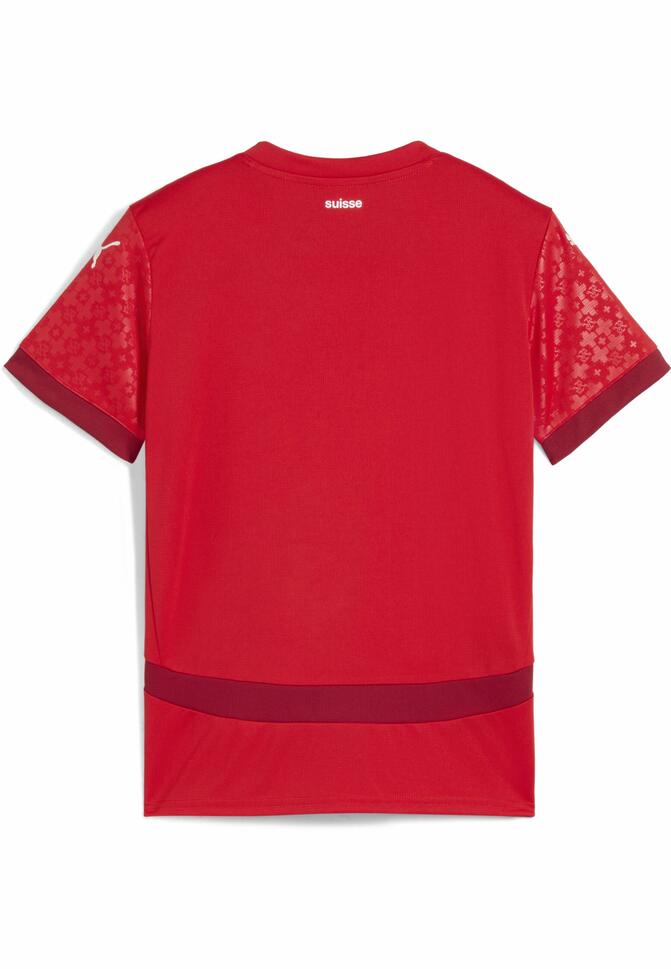 Młodzieżowa koszulka domowa kobiecej reprezentacji Szwajcarii Team 2025 PUMA