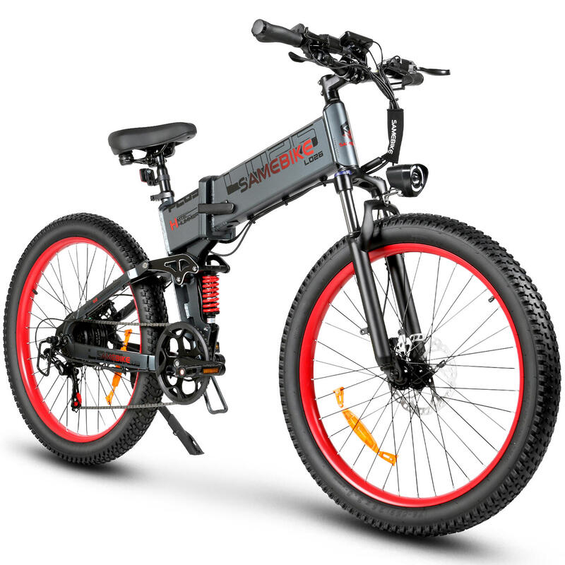 Bicicletă electrică pliabilă SAMEBIKE LO26 Plus 26" cu baterie 48V 15Ah