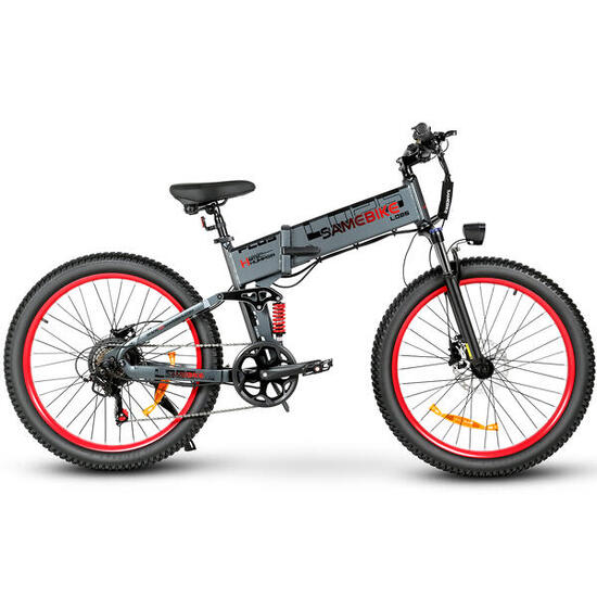 Bici elettrica SAMEBIKE LO26-Plus con batteria da 48 V 15 Ah