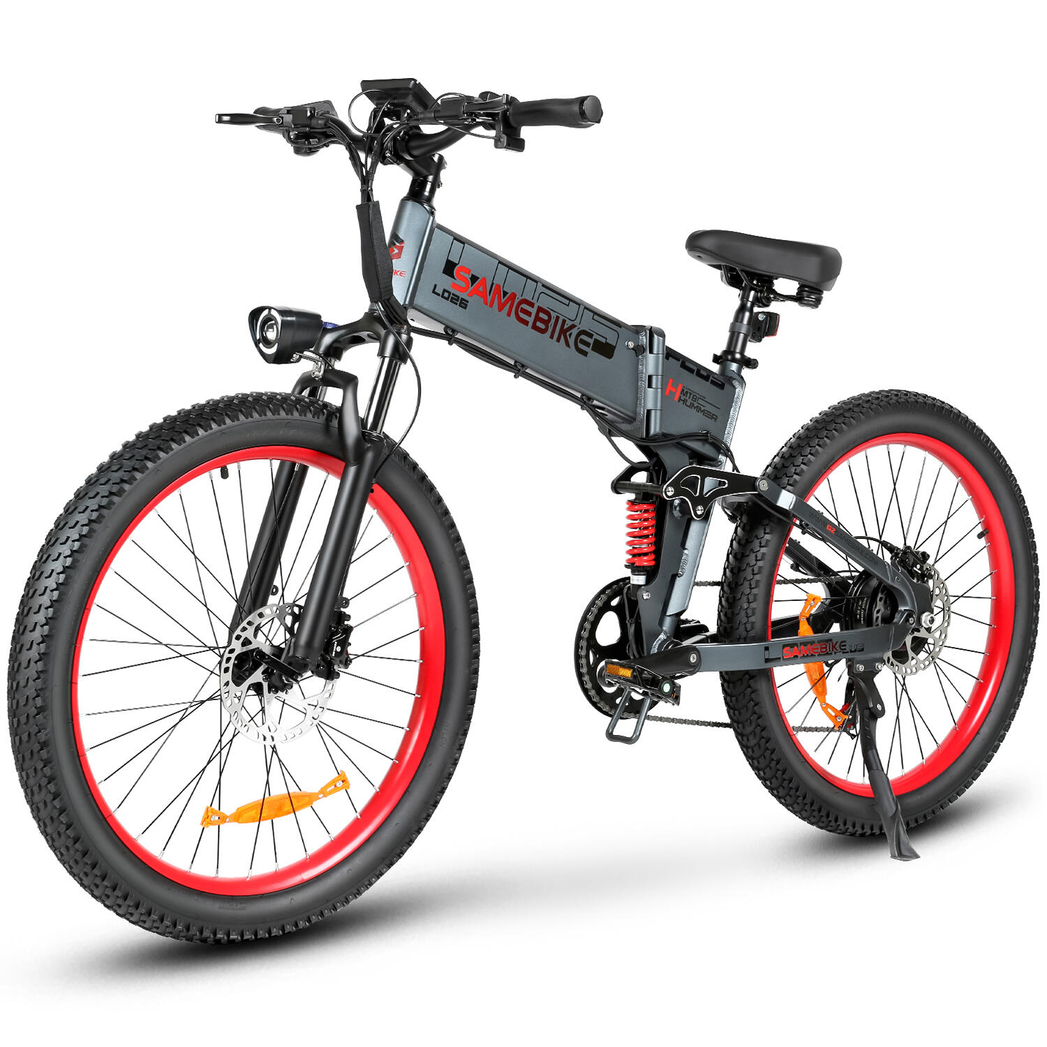 SAMEBIKE SamebikeL L26 Plus opvouwbaar elektrische fiets, 250 watt motorvermogen