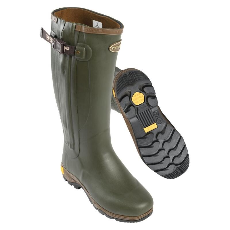 Botas de lluvia con cremallera completa PERCUSSION SPS Cambridge 3/5