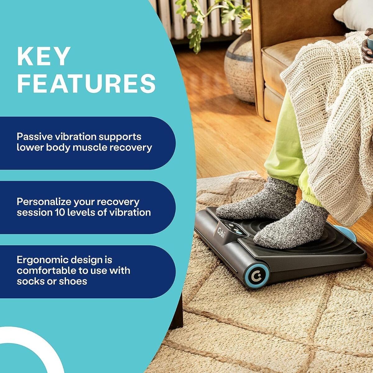 Cubii Revive – Seated Vibration Footplate For Muscle Recovery 3/7