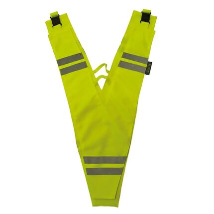 WOWOW - Gilet Running Jaune Réfléchissant Haute Visibilité Homme Femme