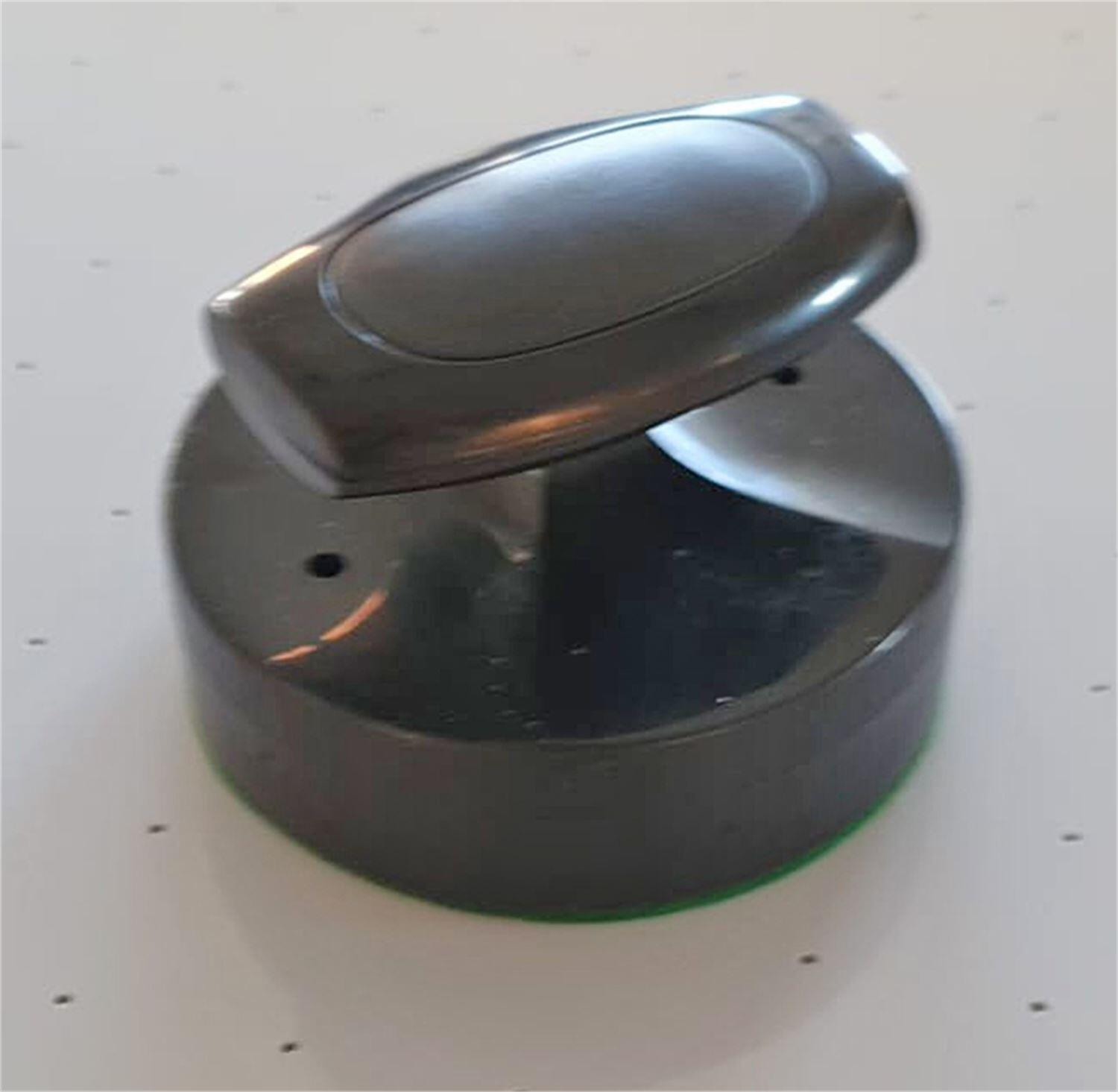 TopTable Airhockey T-Grip Poussoir Semi-Pro Noir 2/3