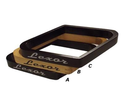 Lexor houten 9-ball rack wenge luxe pool 57,2mm