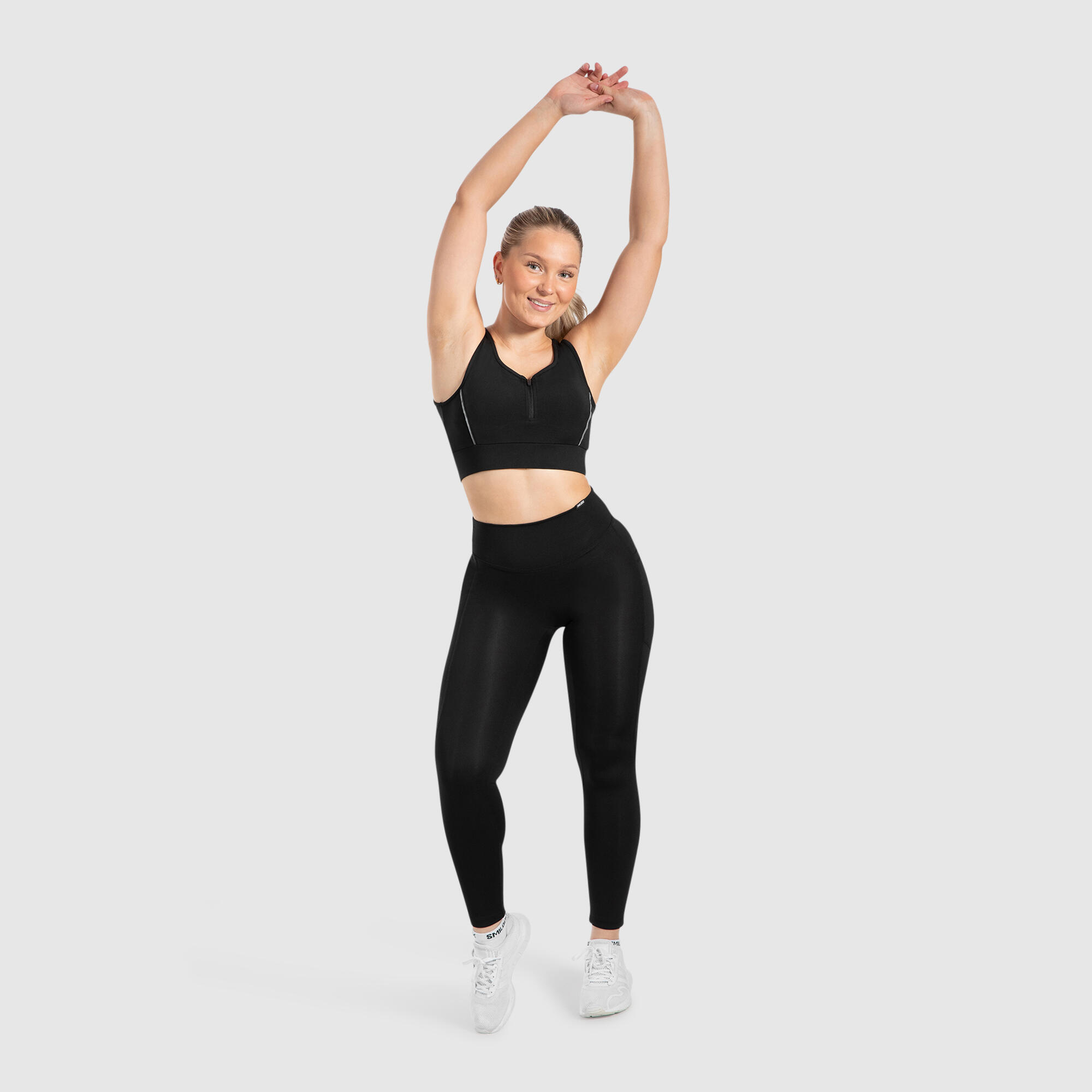 Damen Leggings Ilissa Schwarz 3/5
