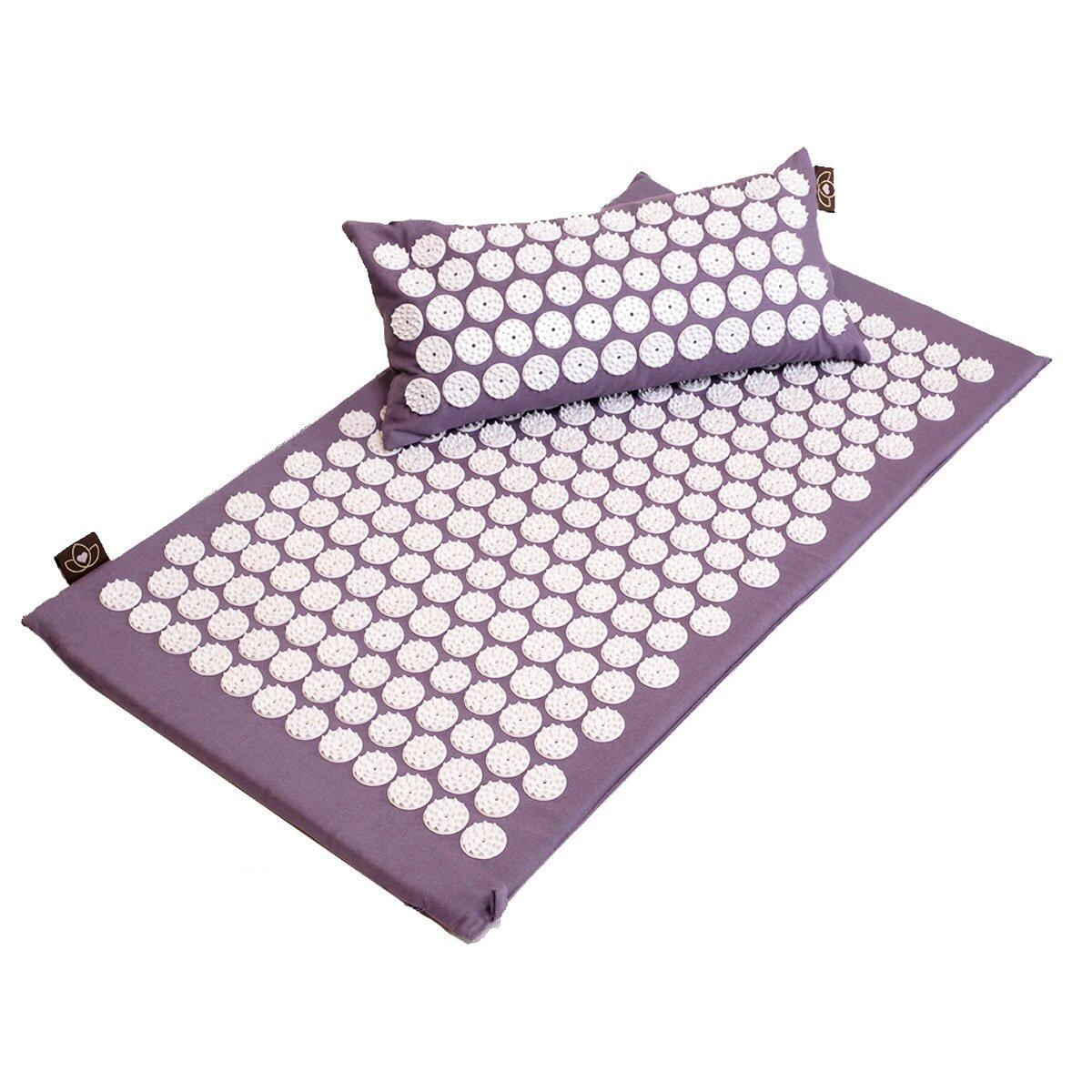 Lotus Set spijkermat en spijkerkussen lavendelpaars 5/5
