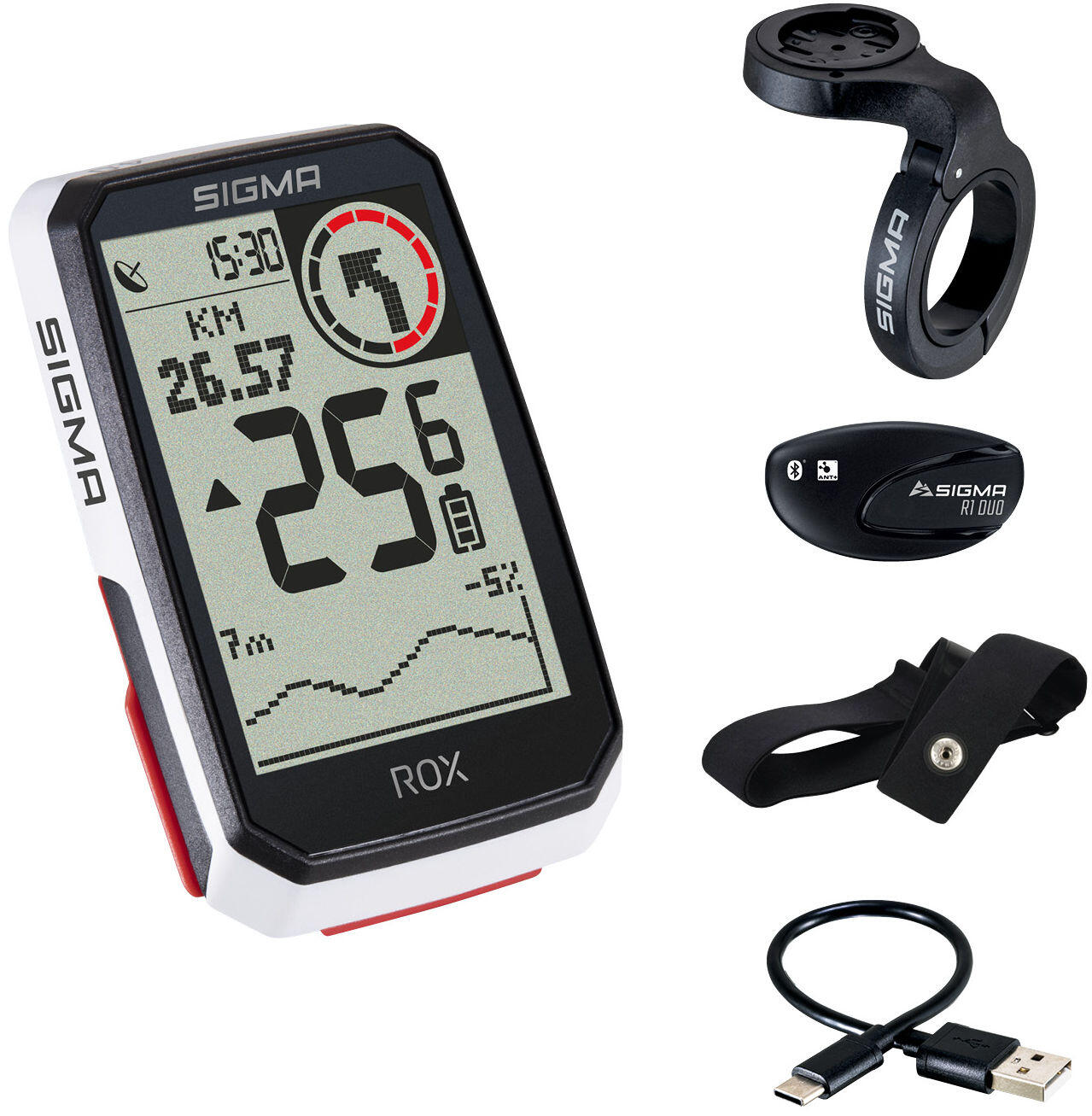 GPS Fietscomputer ROX 4.0 GPS HR set 2/7