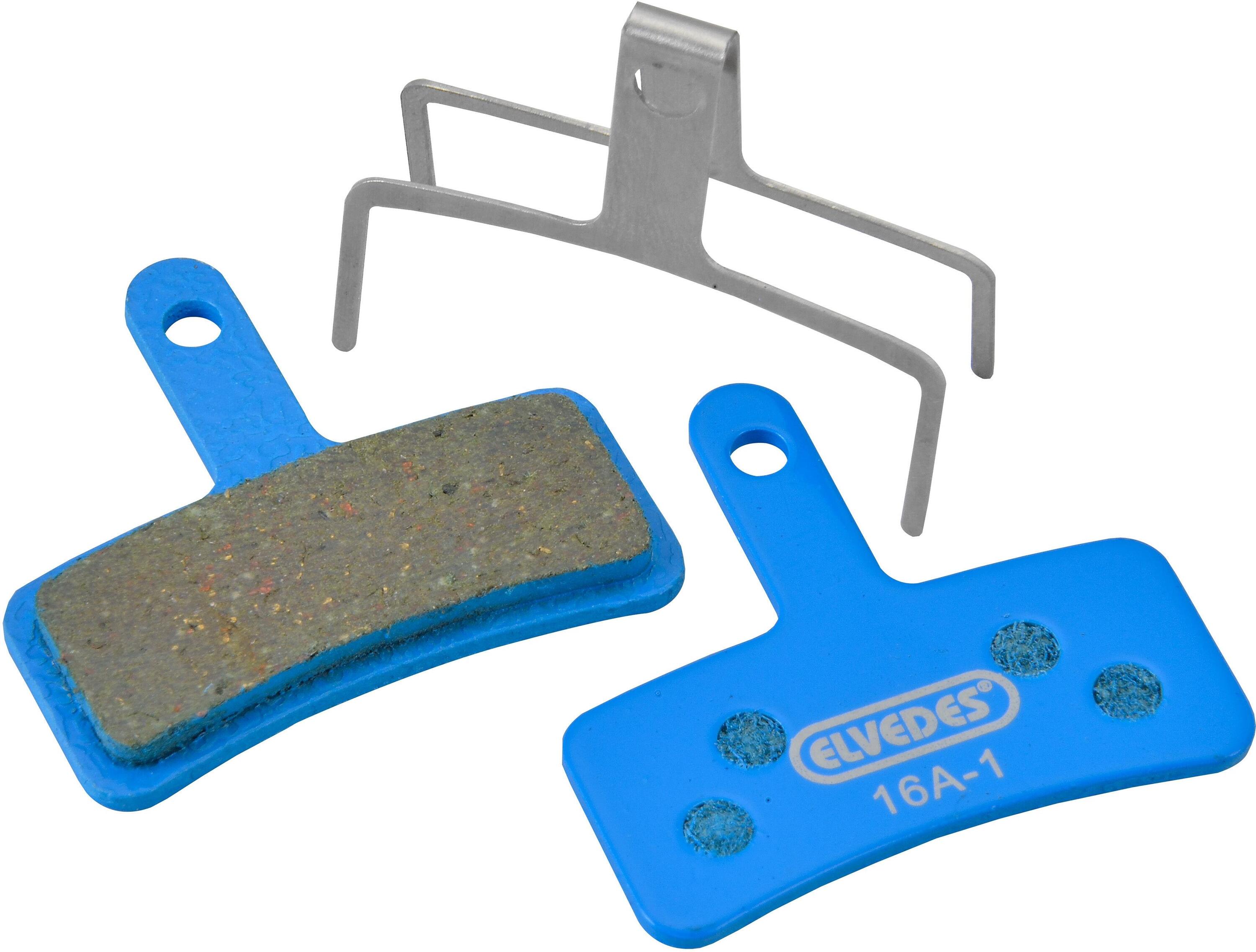 Par de pastillas de freno orgánicas para bicicleta Elvedes Tektro Dorado (E-bike 2/5