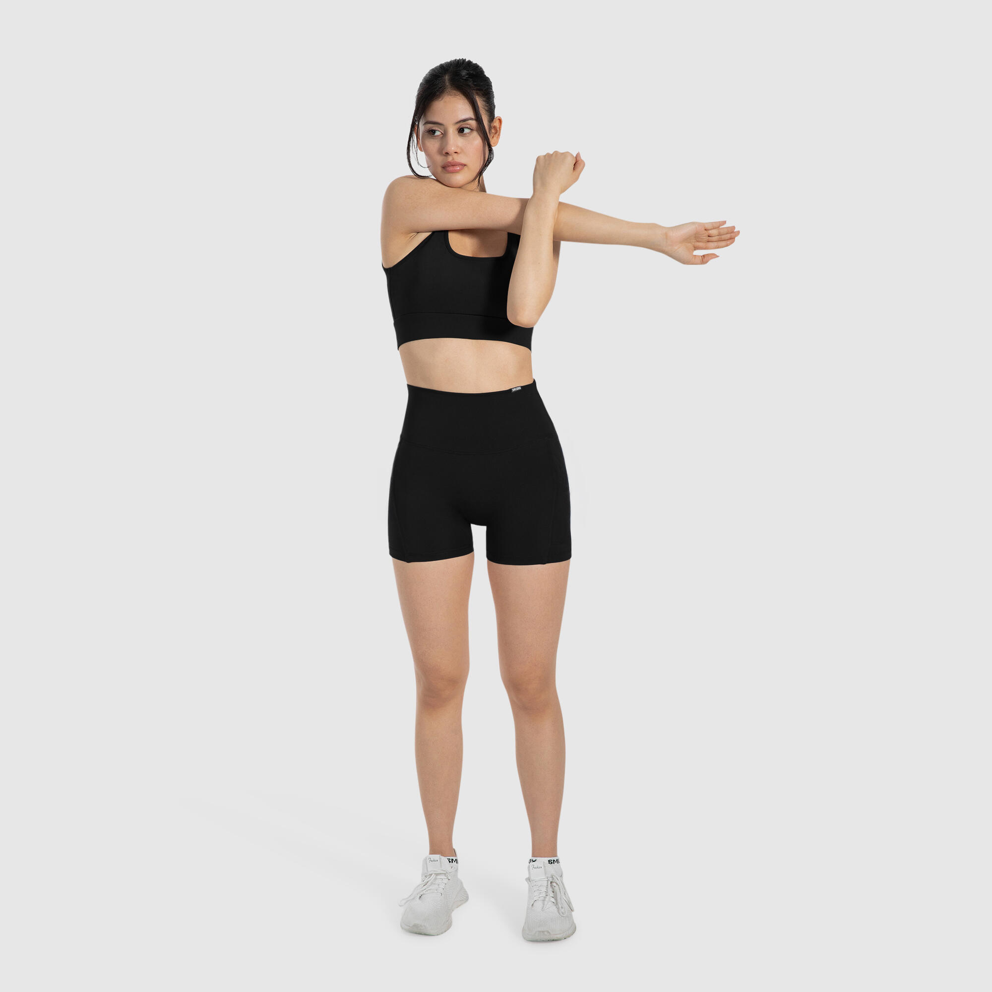 Damen Shorts Leola Schwarz 3/5